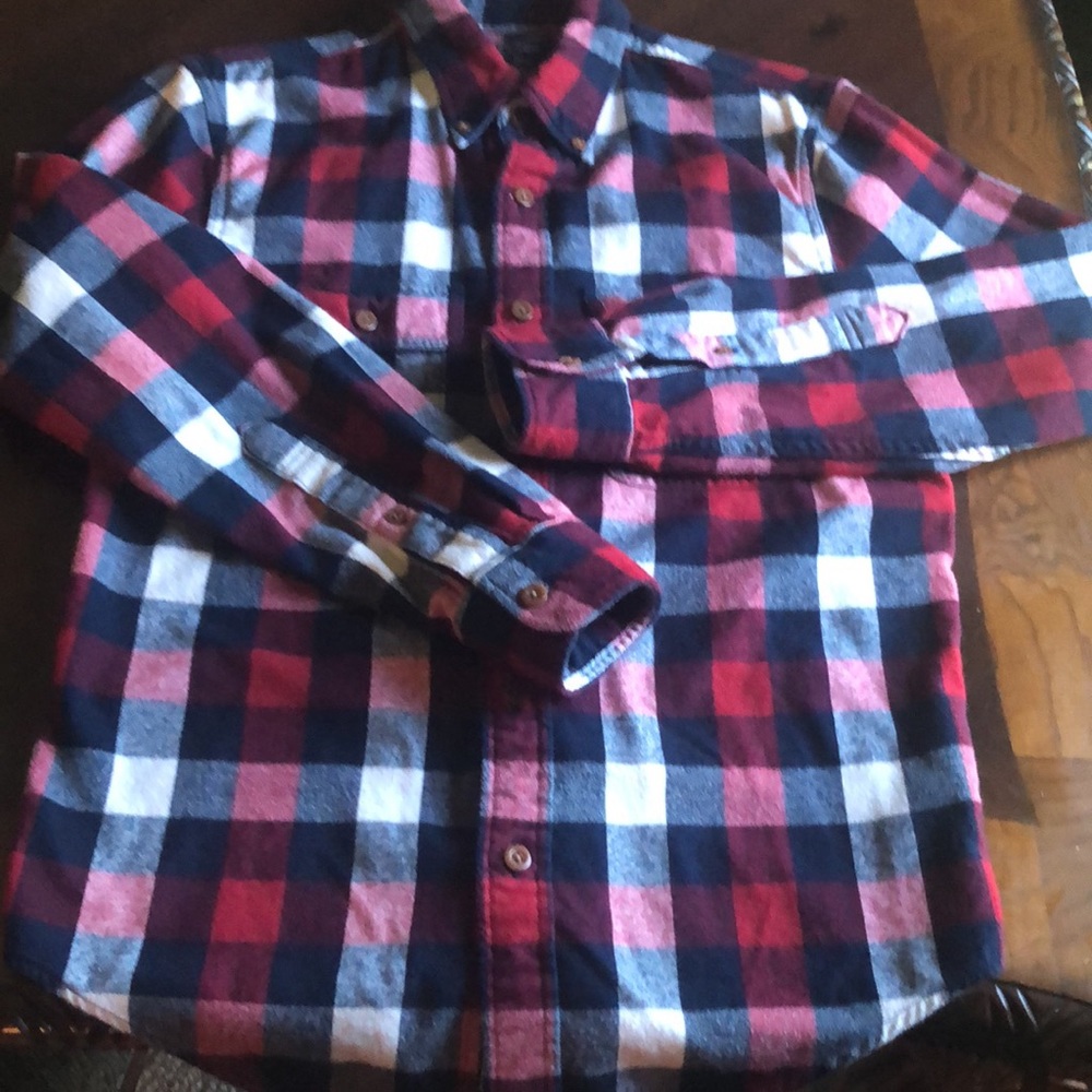 Abercrombie flannel shirt size S